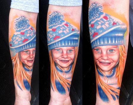 Ty McEwen - color children portrait tattoo